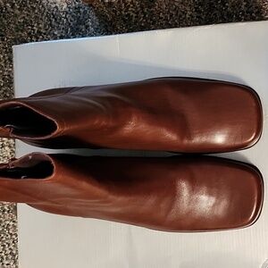 Nine West leather booties